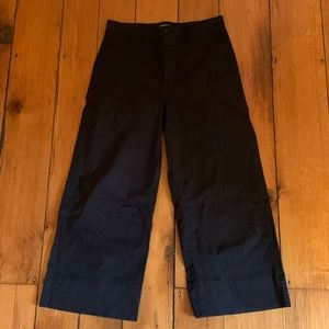 Everlane Wide Leg Chino in Black size 10